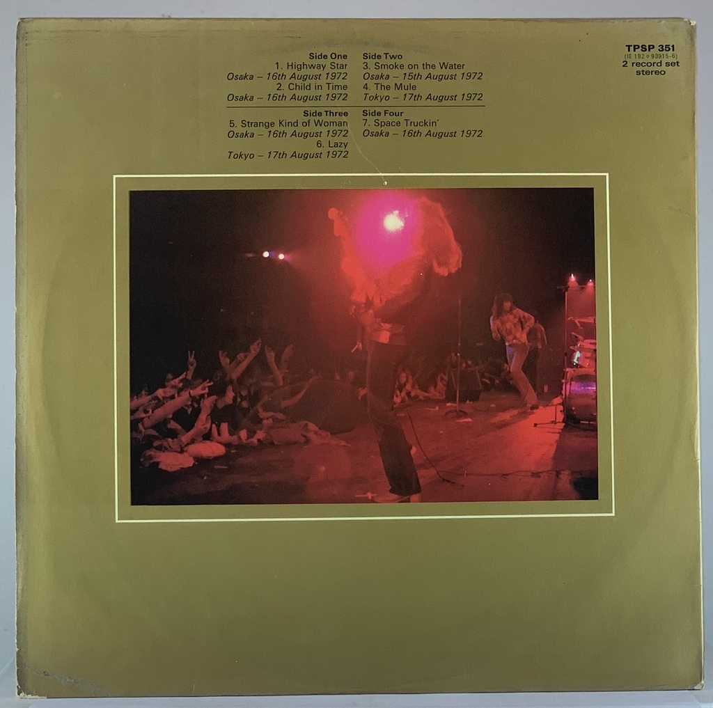 Deep Purple – Made In Japan (2LPs usado) | Tracks Rio